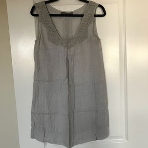 Zara linen dress Size S